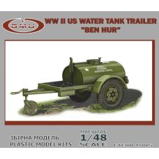 GMU 1/48 Ben Hur Water Tank Trailer Plastic Model Kit