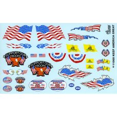 Gofer Racing 1/24-1/25 US Flags & Banners