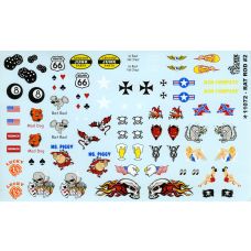 Gofer Racing 1/24-1/25 Rat Rod Graphics Decal Sheet