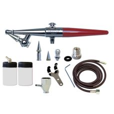 Paasche Single Action External Mix Siphon Feed H-3AS Airbrush Set