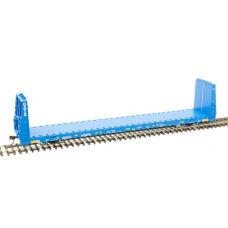 Atlas HO Scale 62' Bulkhead Flatcar GA GAEX 63081 (Blue White)