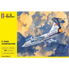 Heller 1/48 F104G Starfighter Plastic Model Kit