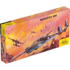 Heller 1/72 Breguet 693/2 Plastic Model Kit