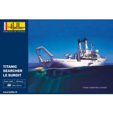 Heller 1/200 LeSuroit Titanic Salvage & Research Ship Plastic Model Kit