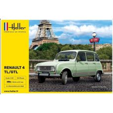 Heller 1/24 Renault 4 TL/GTL Plastic Model Kit