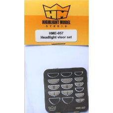 Highlight Model Studio 1:25 Headlight Visor Set