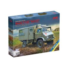 ICM 1/35 German Unimog S404 Germany Military Truck Plastic Model Kit