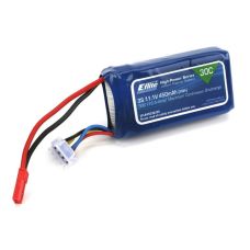 450mAh 3S 11.1v 30C LiPo w/JST