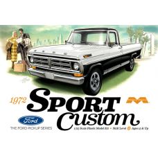 Moebius 1/25 1972 Sport Custom Ford Pickup Plastic Model Kit