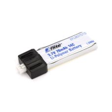 70mAh 1S 3.7V 14C LiPo Battery