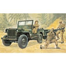 1:35 Willy's Jeep Plastic Model Kit