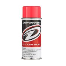 Duratrax Fluorescent Red Lexan Body Spray Paint