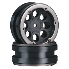 1.9 8 Hole Beadlock Wheel Black (2)