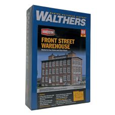 Walthers Cornerstone HO Front Street Warehouse Kit 933-3069