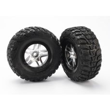 SCT Black Beadlock Wheels and Kumho Tires (2)