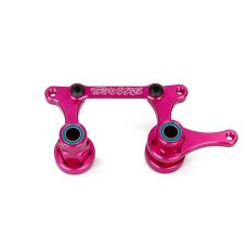 Traxxas Rustler/Slash Aluminum Steering Bellcranks Pink 3743P
