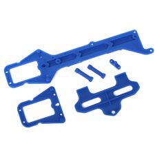 Blue Upper Chassis and Battery Hold Down