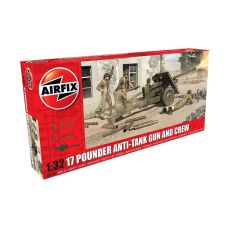 1/32 17 Pounder Anti-Tank Gun & Crew Plastic Model Kit