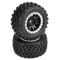 Pro-Line Badlands MX43 Mounted All Terrain Tires X-Maxx (2)