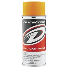 Duratrax Fluorescent Bright Orange Lexan Body Spray Paint