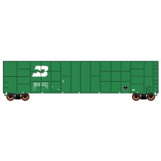 Intermountain HO Gunderson FMC Wood Chip Gondola Burlington Northern 