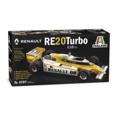 Italeri 1:12 Renault RE20 Turbo Formula 1 Plastic Model Kit