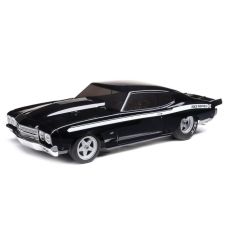 Losi 1970 Chevelle 2WD Mini No Prep RTR Drag Car Black los01023t2