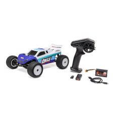 Losi Mini-T 2.0 V2 Brushless 1/18 Stadium Truck RTR Blue LOS-1056T2