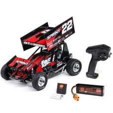 Losi 22S 1/10 Brushless 2wd Sprint Car w/Battery & Charger Red LOS-2359