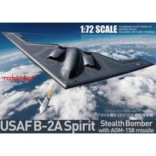 Model Collect 1:72 U.S.A.F. B-2A Spirit 509th Stealth Bomber Plastic Model Kit 