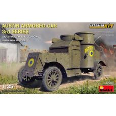 Miniart 1:35 WW I Austin Armored Car Plastic Model Kit