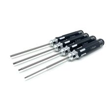 MT Racing 4 Piece HSS Steel Metric Hex Driver Set MTR1521BK