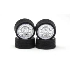 Pegasus 1/24-1/25 19" Magnum Chrome Wheels w/Tires (4) 1286