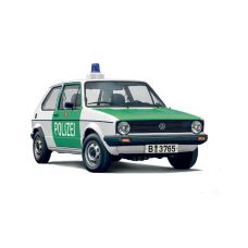 Italeri 1:24 VW Golf Polizei plastic model kit
