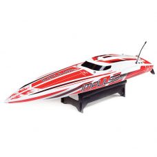 ProBoat Impulse 32" White/Red Brushless Deep-V RTR with Smart