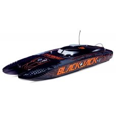 ProBoat Blackjack 42" 8S Brushless Catamaran Boat RTR Black/Orange