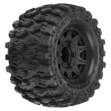 Pro-Line 1/10 Hyrax F/R 2.8" Black Mounted Tires MT 12mm (2)