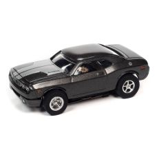 Auto World HO Scale 2008 Dodge Challenger Gray Slot Car