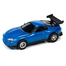 Auto World HO 1994 Toyota Supra Blue Electric Slot Car SC391