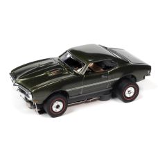 Auto World HO 1968 Pontiac Firebird Green Slot Car SC392