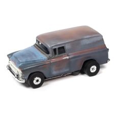 Auto World HO 1957 Chevy Suburban Rusted Slot Car SC392