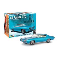Revell 1:24 Scale 1969 Pontiac GTO Plastic Model Kit 14530