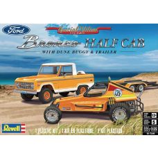 Revell 1/25 Ford Bronco Half Cab Plastic Model Kit