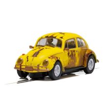 Scalextric Volkswagen Beetle Rusty Yellow 1/32 Slot Car