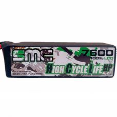 SMC 7600mAh 22.2v 150C G10 6S SC5 LiPo Battery