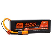 Spektrum 5000mAh 2S 7.4V 100C Smart G2 LiPo Battery IC5 SPMX52S100H5