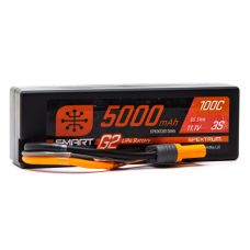 Spektrum 11.1V 5000mAh 3S 100C Smart G2 Hardcase LiPo Battery