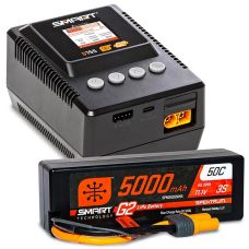 Spektrum SMART Powerstage Bundle 3S 5000mAh/S155 Charger SPMXPSS300
