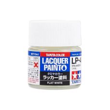 Tamiya Lacquer LP-4 Flat White Paint Jar