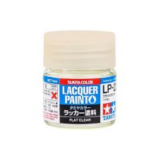 Tamiya Lacquer LP-23 Flat Clear Paint Jar